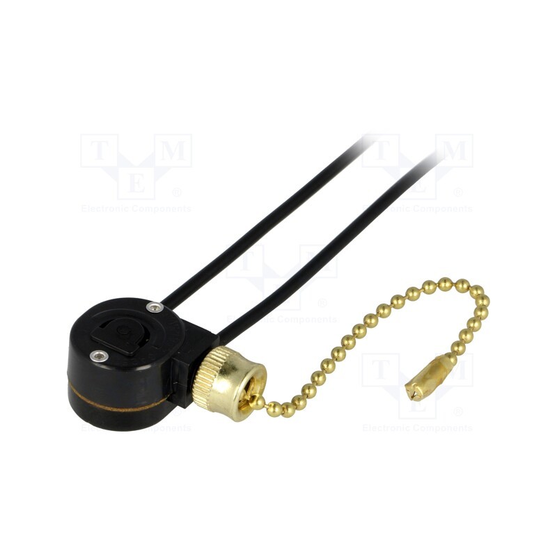 10 pcs : CS20-5220AA-A - Switch: pull-chain, Pos: 2, Leads: leads 157mm, Contacts: SPST, 1kV