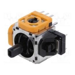 10 pcs : THB001P - Switch: toggle, SPST-NO, (ON)-OFF, 0.05A/12VDC, Leads: for PCB