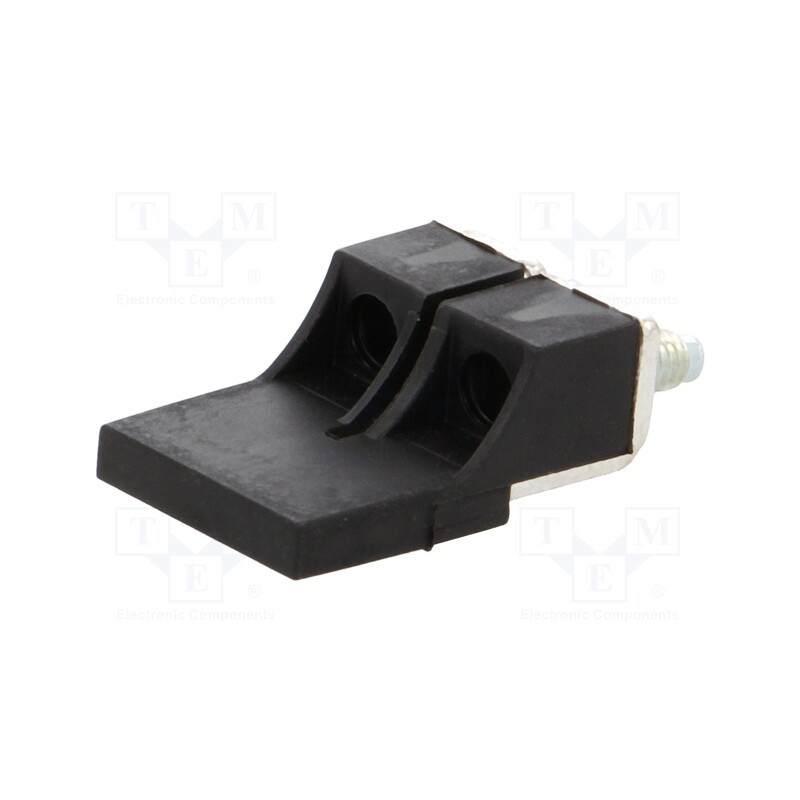 10 pcs : A42-5213 - Screw bridge, ways: 2, black, ZUG-4