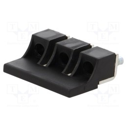 10 pcs : A42-5323 - Screw bridge, ways: 3, black, ZUG-6