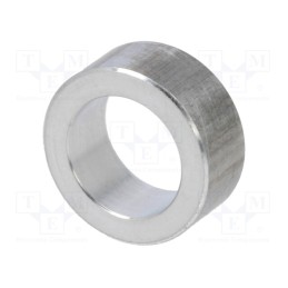 20 pcs : 3312/8,2X05 - Spacer sleeve, 5mm, cylindrical, aluminium, Out.diam: 12mm