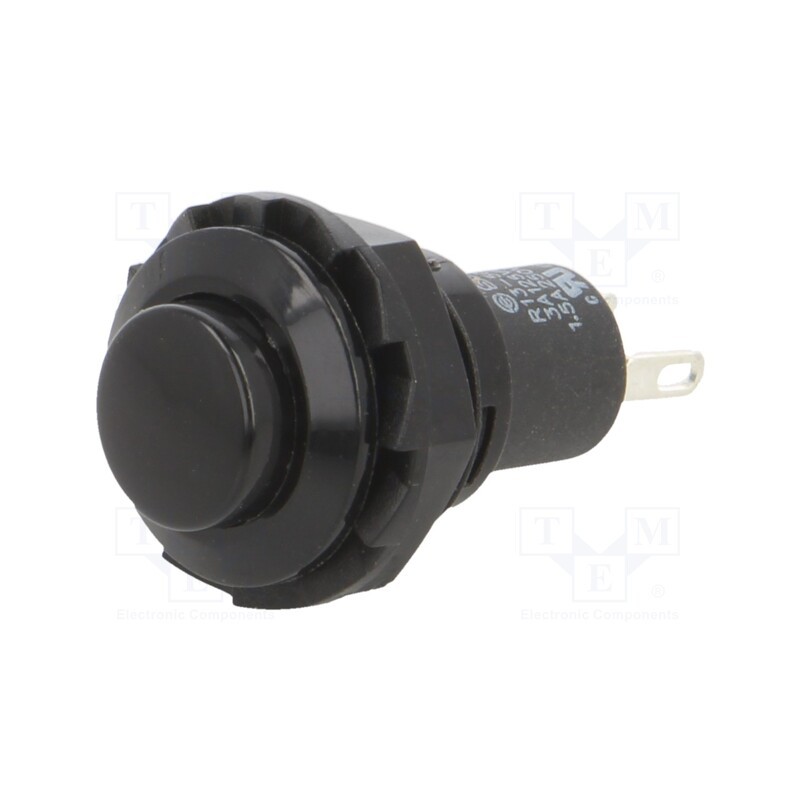 10 pcs : RP3502BBLK - Switch: push-button, Pos: 2, SPST-NC, 1.5A/250VAC, (OFF)-ON