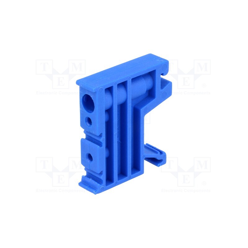 10 pcs : A44-1206 - Holder, blue, Width: 10mm, polyamide, TS35, -25÷120°C, UL94V-0