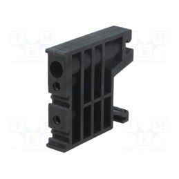 10 pcs : A44-2013 - Holder, black, Width: 10mm, polyamide, TS35, -25÷120°C, UL94V-0, ZUG