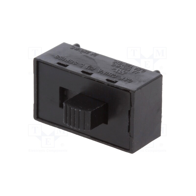 10 pcs : L102011MS02Q - Switch: slide, Pos: 2, SPDT, 2A/250VAC, 4A/28VDC, ON-ON, THT, L
