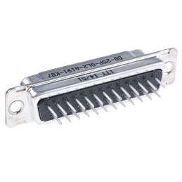 20 pcs - ITT Cannon Original D 25 Way Through Hole D-sub Connector Plug