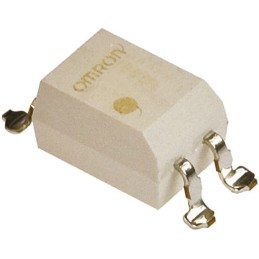 1 pcs - Omron G3VM Series Solid State Relay, 0.12 A Load, Surface Mount, 400 V ac Load, 1.3 V Control