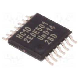 10 pcs : 74HC10PW,112 - IC: digital, NAND, Ch: 3, IN: 3, CMOS, SMD, TSSOP14, 2÷6VDC, -40÷125°C