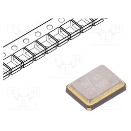 10 pcs : 3225-26M-SR - Resonator: quartz, 26MHz, ±10ppm, 9pF, SMD, 3.2x2.5x0.7mm