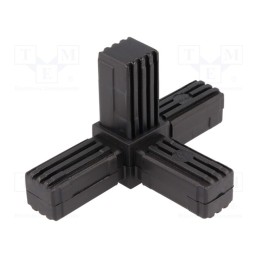 10 pcs : 430031 - Mounting coupler, for profiles, Mat: polyamide, -30÷100°C, I: 56mm