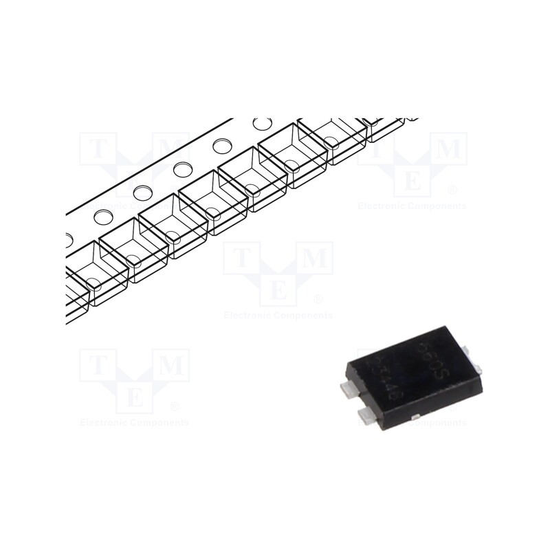 10 pcs : MBR560STR - Diode: Schottky rectifying, SMD, 60V, 5A, TO277B,