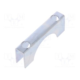 10 pcs : ŁC.8.49 (1 1/2') - Mounting coupler, steel, zinc, u-bolt