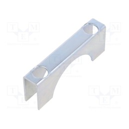 10 pcs : ŁC10.49 (1 1/2') - Mounting coupler, steel, zinc, u-bolt