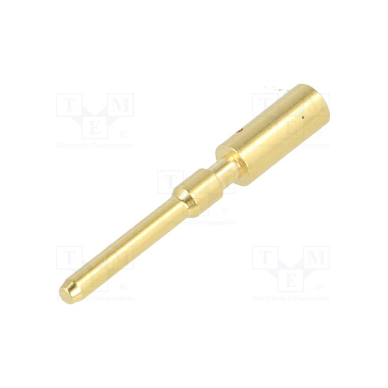10 pcs : A712-7010901541 - Contact, male, 1.5mm, gold-plated, 2.5mm2, M12 Power, crimped