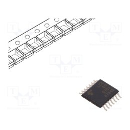 10 pcs : 74LCX00FT(AE) - IC: digital, NAND, Ch: 4, IN: 2, SMD, TSSOP14, 1.65÷3.6VDC, -40÷125°C