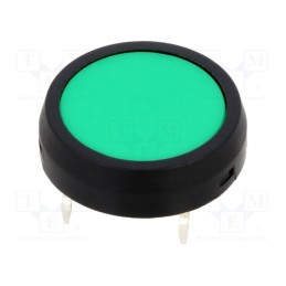 10 pcs : JF15CP2F - Microswitch TACT, SPST-NC, Pos: 2, 0.05A/24VDC, THT, none, 3N, round