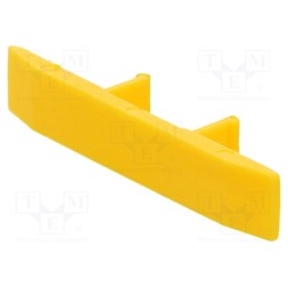10 pcs : A99-5221 - Protection, yellow, Width: 6.4mm, polyamide, -25÷120°C, UL94V-0