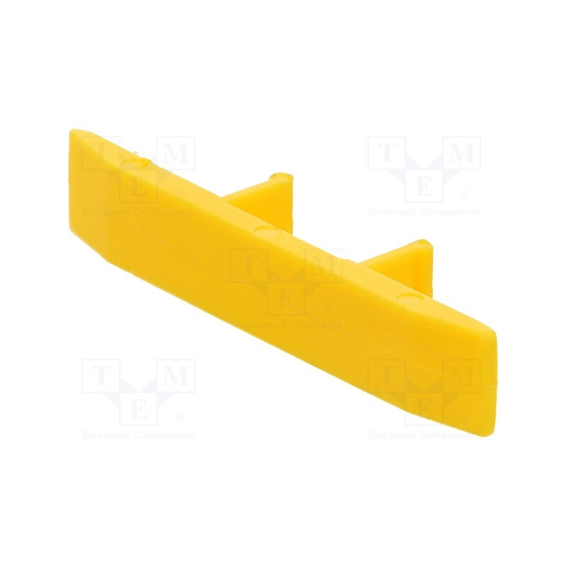 10 pcs : A99-5221 - Protection, yellow, Width: 6.4mm, polyamide, -25÷120°C, UL94V-0