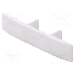 10 pcs : A99-5222 - Protection, white, Width: 6.4mm, polyamide, -25÷120°C, UL94V-0