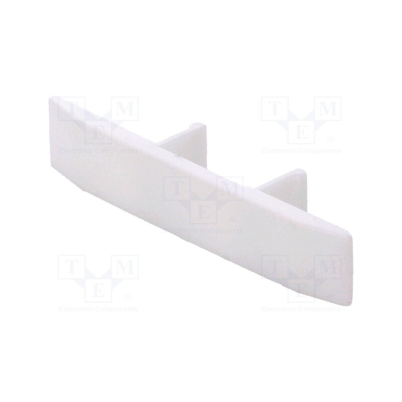 10 pcs : A99-5222 - Protection, white, Width: 6.4mm, polyamide, -25÷120°C, UL94V-0