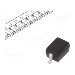 50 pcs : SD103AWS-7-F - Diode: Schottky rectifying, SMD, 40V, 0.35A, SOD323,