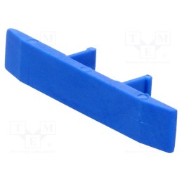 10 pcs : A99-5226 - Protection, blue, Width: 6.4mm, polyamide, -25÷120°C, UL94V-0