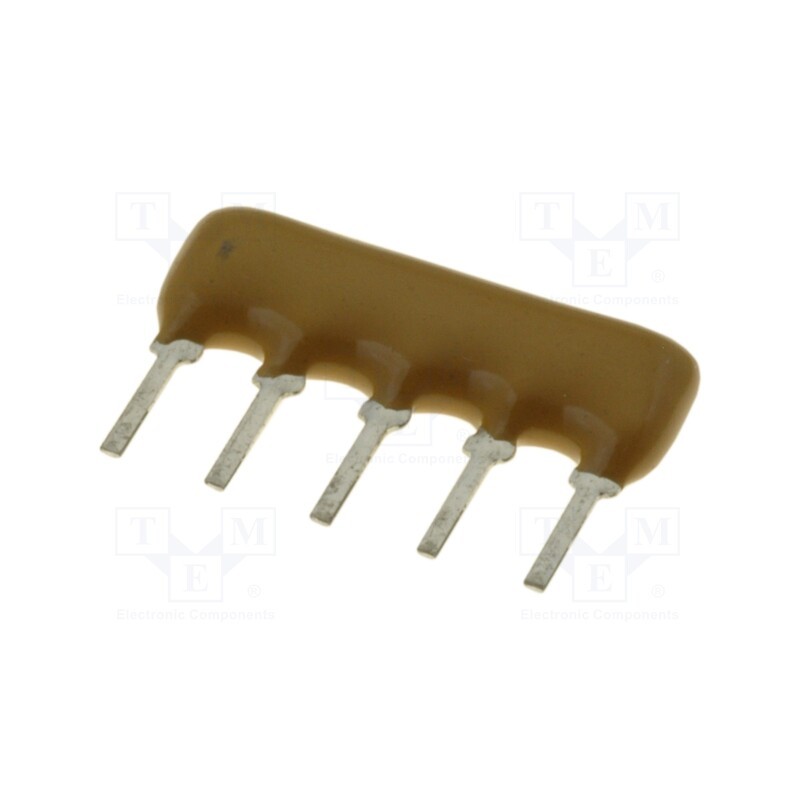 20 pcs : 4605X-101-473LF - Resistor network: X, THT, 47kΩ, ±2%, 0.2W, No.of resistors: 4, 100V