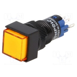 10 pcs : LAS2F-11/230/O - Switch: push-button, Pos: 2, SPDT, 0.5A/250VAC, 1A/24VDC, ON-(ON)