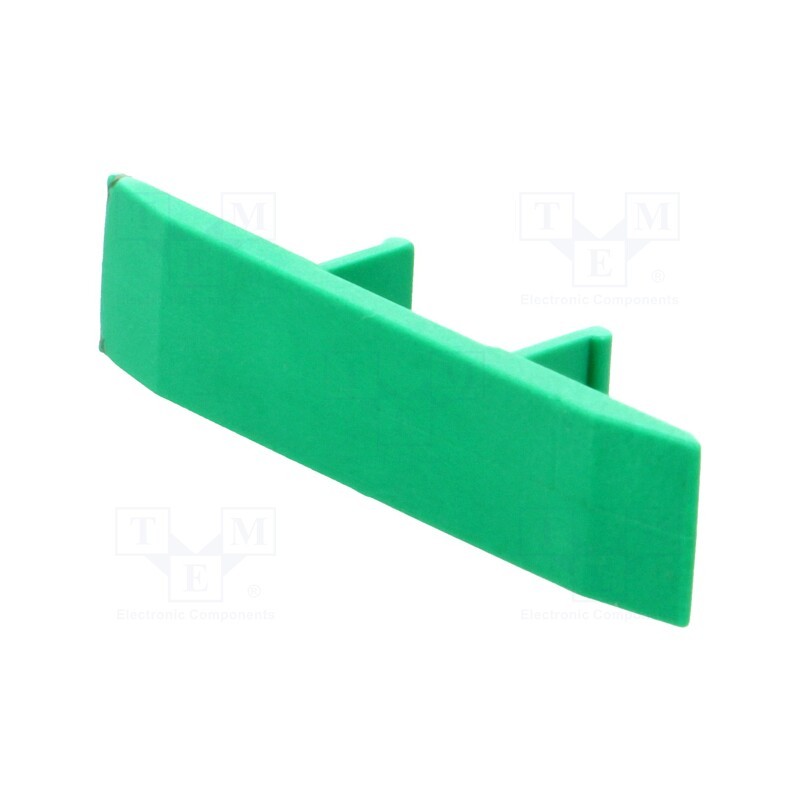 10 pcs : A99-5525 - Protection, green, Width: 8.2mm, polyamide, -25÷120°C, UL94V-0