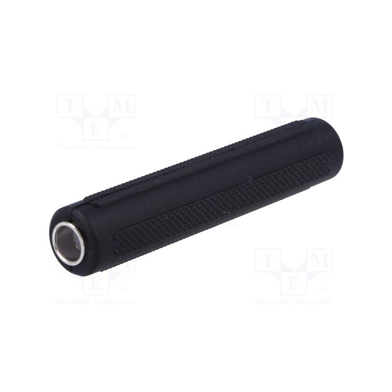 10 pcs : AC-030/MONO - Coupler, Jack 6,3mm socket,both sides, mono