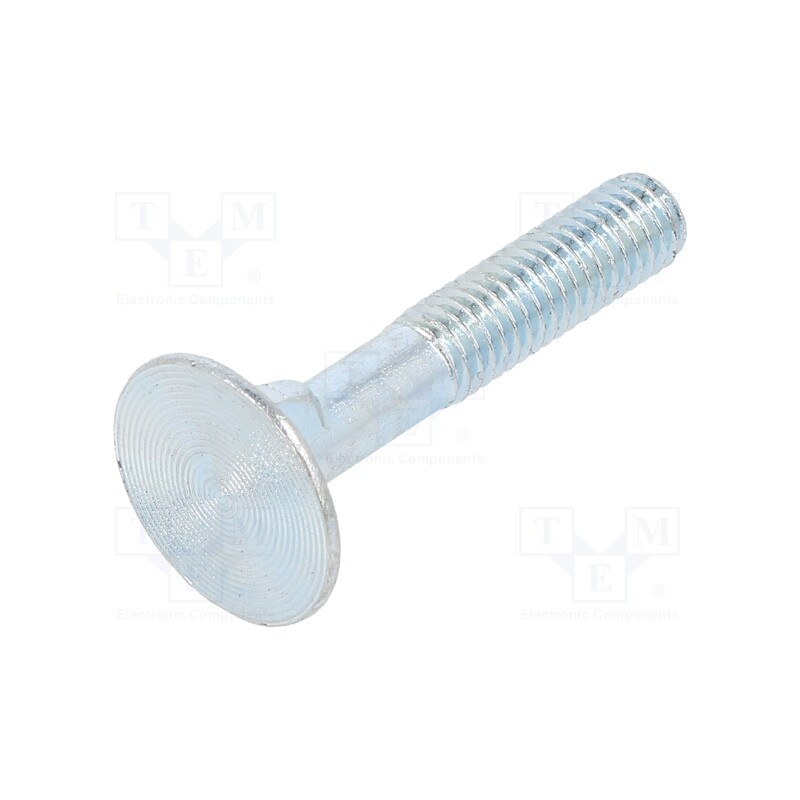 50 pcs : 1103695 - Screw, with double fins,with flange nut, M6x35, 1, Head: flat