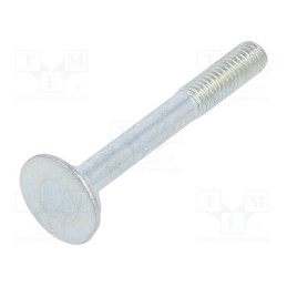 50 pcs : 1103725 - Screw, with double fins,with flange nut, M6x50, 1, Head: flat