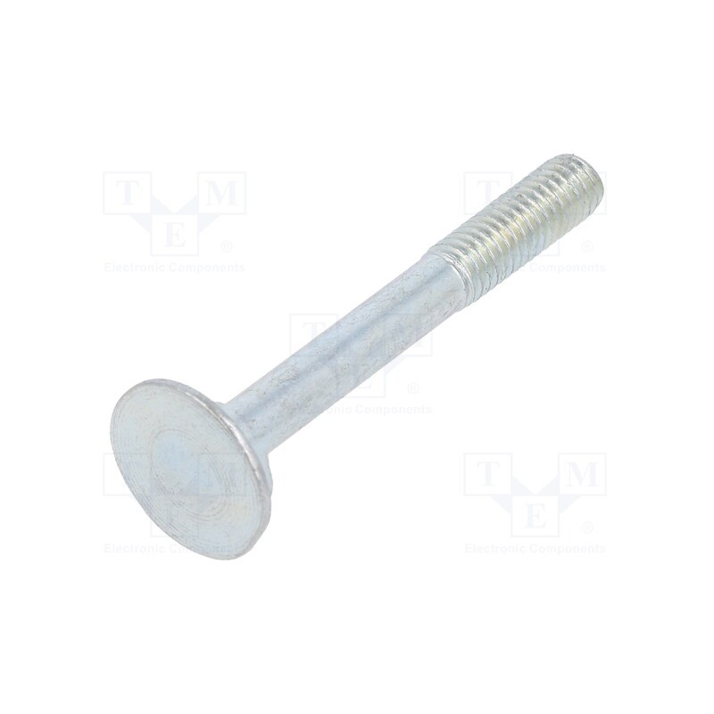 50 pcs : 1103725 - Screw, with double fins,with flange nut, M6x50, 1, Head: flat