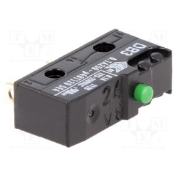 10 pcs : DB3C-A1AA - Microswitch SNAP ACTION, 0.1A/250VAC, 0.1A/80VDC, without lever