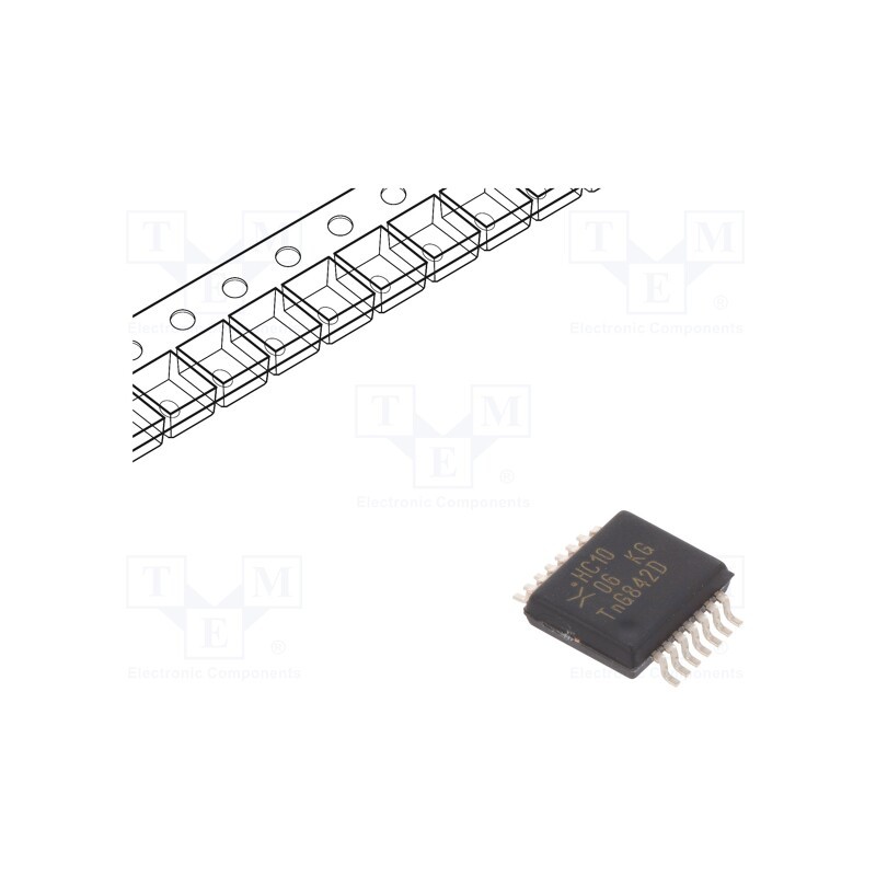 10 pcs : 74HC10DB,118 - IC: digital, NAND, Ch: 3, IN: 3, CMOS, SMD, SSOP14, 2÷6VDC, -40÷125°C
