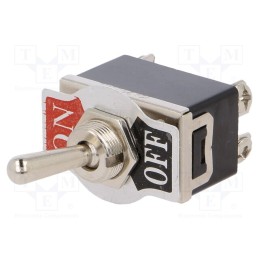 10 pcs : TSP201AAA1 - Switch: toggle, Pos: 2, DPST, ON-OFF, 15A/250VAC, Leads: M3 screws