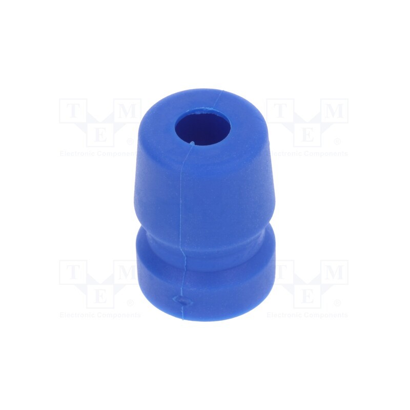 20 pcs : AC-GROMMET-BLU - Strain relief, Jack connectors,XLR connectors, blue