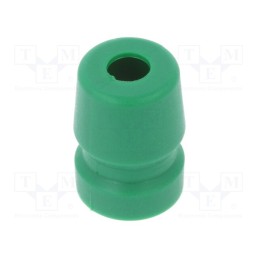 20 pcs : AC-GROMMET-GRN - Strain relief, Jack connectors,XLR connectors, green