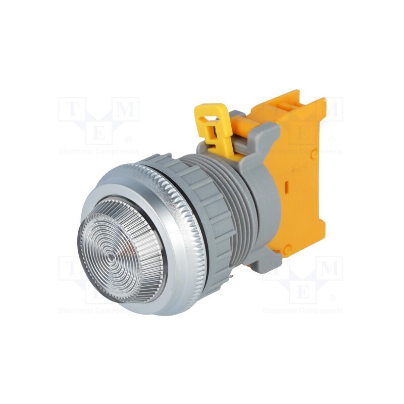 10 pcs : PLN22A W W/0 LAMP - Control lamp, 22mm, PLN22, -20÷60°C, Illumin: BA9S,filament lamp