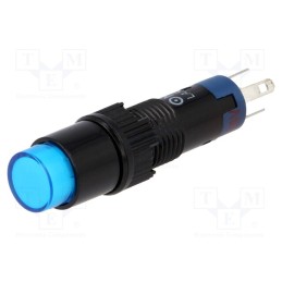 10 pcs : LAS4Y-11Z/24/B - Switch: push-button, Pos: 2, SPDT, 0.5A/250VAC, 1A/24VDC, ON-ON