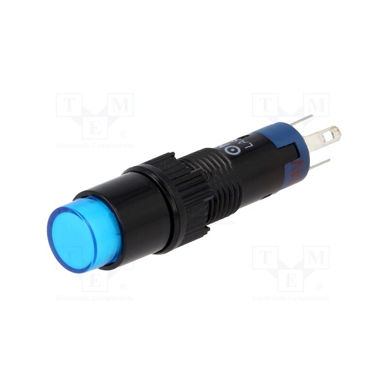 10 pcs : LAS4Y-11Z/24/B - Switch: push-button, Pos: 2, SPDT, 0.5A/250VAC, 1A/24VDC, ON-ON