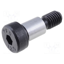 10 pcs : ISO 7379-12-M10-16 - Shoulder screw, steel, M10, 1.5, Thread len: 16mm, hex key, HEX 6mm