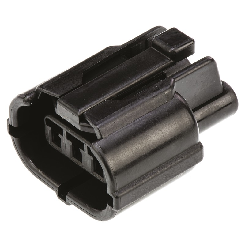 1 pcs - TE Connectivity, Econoseal J 070 Mk II Male Connector Housing, 4.8mm Pitch, 3 Way, 1 Row