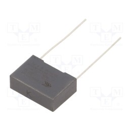 10 pcs : R53BI31005000K - Capacitor: polypropylene, 0.1uF, 6x12x18mm, THT, ±10%, 25mm, 800VDC