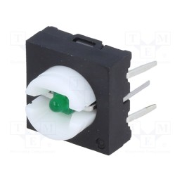 10 pcs : JB15LPF - Microswitch TACT, SPST-NO, Pos: 2, 0.05A/24VDC, 10.8x10.8x6.5mm