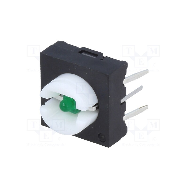 10 pcs : JB15LPF - Microswitch TACT, SPST-NO, Pos: 2, 0.05A/24VDC, 10.8x10.8x6.5mm