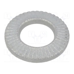 500 pcs : 8054029 - Washer, internally serrated, M6, D12mm, h1.85mm, spring steel