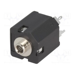 10 pcs : ACJS-NV35-3S - Socket, Jack 3,5mm, female, without nut,stereo, ways: 3, straight