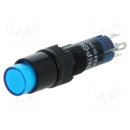 10 pcs : LAS4Y-11Z/230/B - Switch: push-button, Pos: 2, SPDT, 0.5A/250VAC, 1A/24VDC, ON-ON