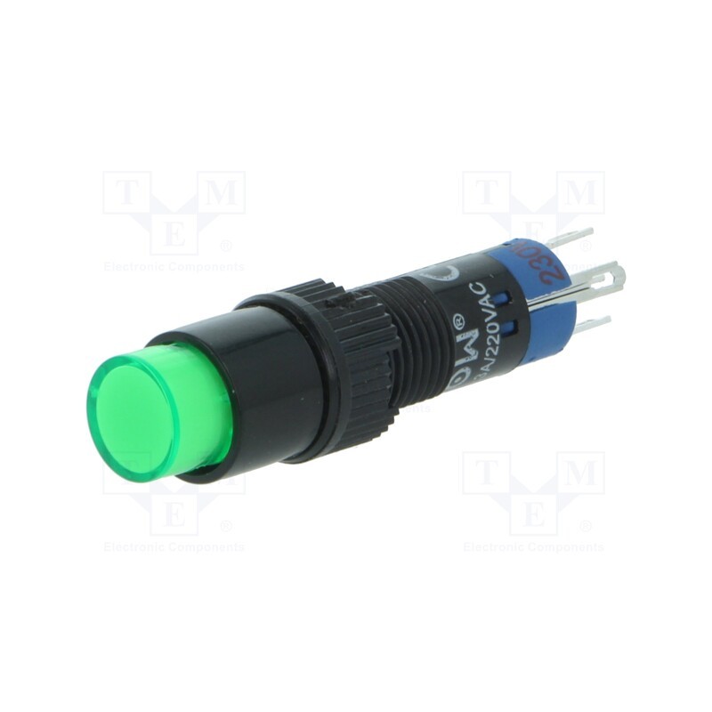 10 pcs : LAS4Y-11Z/230/G - Switch: push-button, Pos: 2, SPDT, 0.5A/250VAC, 1A/24VDC, ON-ON